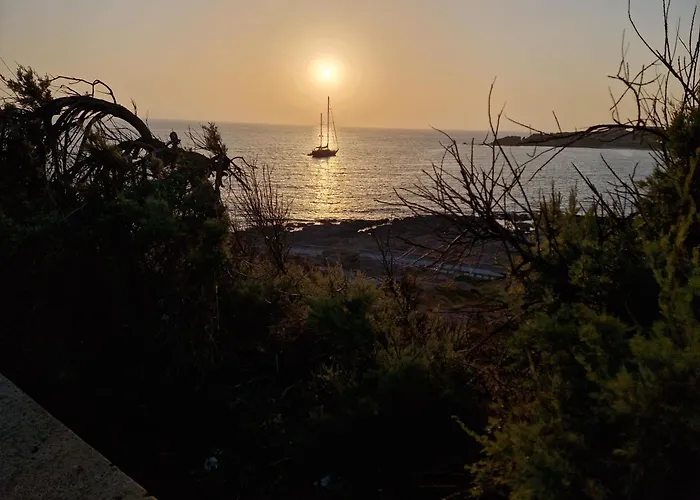 Sunset On The Sea